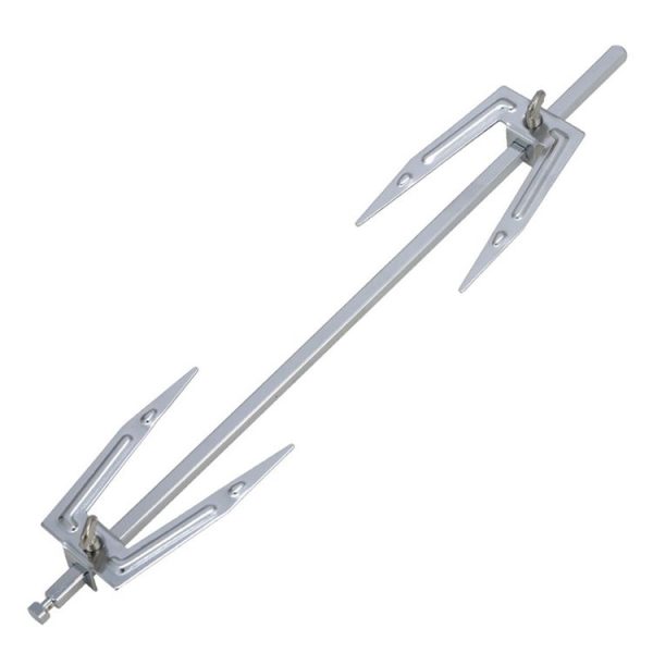 Stainless Steel Roast Chicken Skewer Cook Oven BBQ Grilled Fork - Image 2