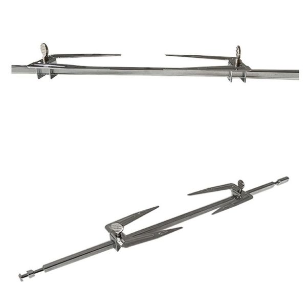 Stainless Steel Roast Chicken Skewer Cook Oven BBQ Grilled Fork - Image 4
