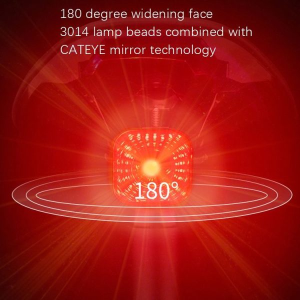MEROCA XC02 Smart Light-Sensitive Brake Induction Taillight (Cushion Mounting) - Image 5