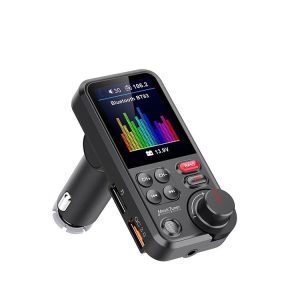 BT93 Color Screen Car MP3 Bluetooth Player (Black)