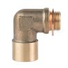 M18x1.5 Automotive 90 Degree Oxygen Sensor Brass Elbow Fitting - Image 2