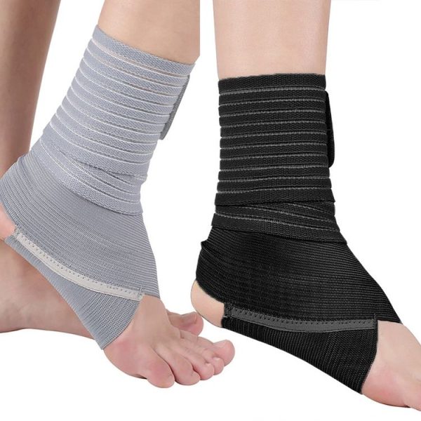 Outdoor Anti-sprain Bandage Compression Ankle Support For Men and Women (Black) - Image 2
