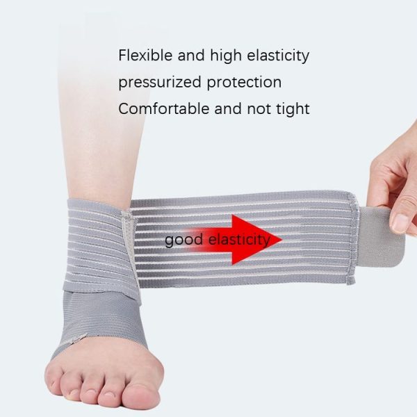Outdoor Anti-sprain Bandage Compression Ankle Support For Men and Women (Black) - Image 5