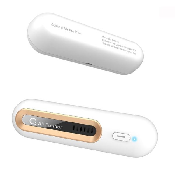 M9 Mini Ozone Sterilizer Home Refrigerator Deodorizer (White) - Image 2