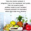 M9 Mini Ozone Sterilizer Home Refrigerator Deodorizer (White) - Image 3