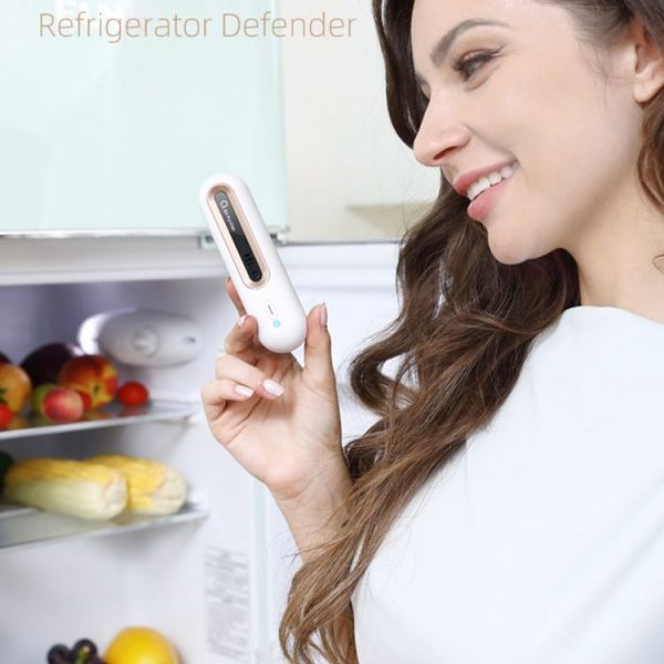 M9 Mini Ozone Sterilizer Home Refrigerator Deodorizer (White) - Image 6