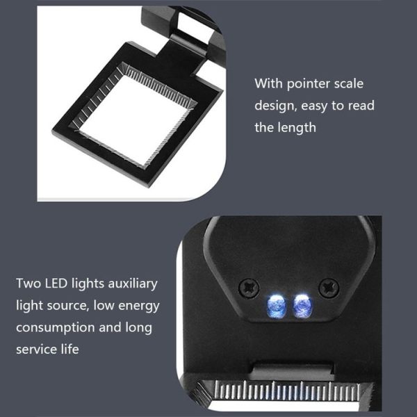 9005B 10X Dual LED Light Folding Magnifier - Image 6