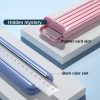 4 in 1 Pencil Eraser Ruler Stationery Box (Light Pink) - Image 5