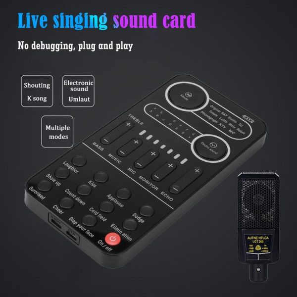 K9 Voice Changer Game Live Broadcast Mobile Computer Sound Card - Image 3