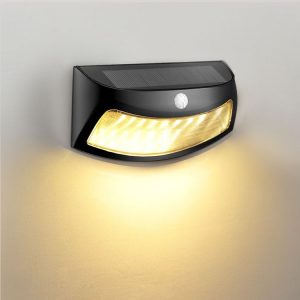 Human Body Induction Solar Light Garden Wall Light (Warm Light)