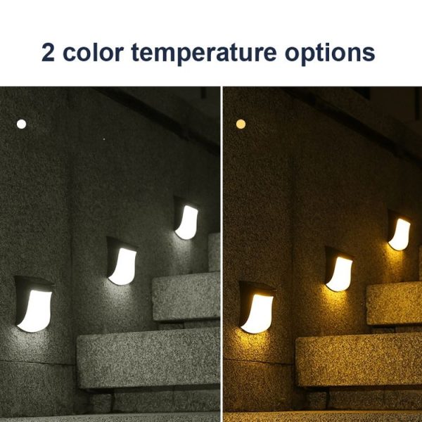 Solar Doll Wall Light Outdoor Garden Fence Decoration Waterproof Solar Light (Warm Light) - Image 4
