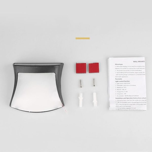 Solar Doll Wall Light Outdoor Garden Fence Decoration Waterproof Solar Light (Warm Light) - Image 6