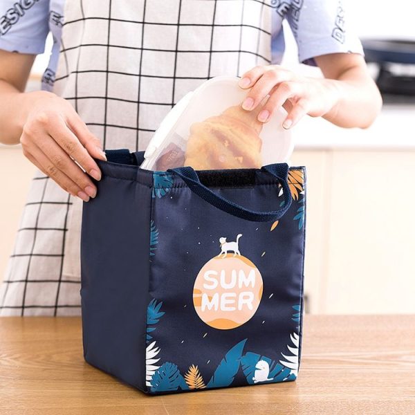 C2311 Thick Heat Preservation Handbag Box Bag (Pink) - Image 6