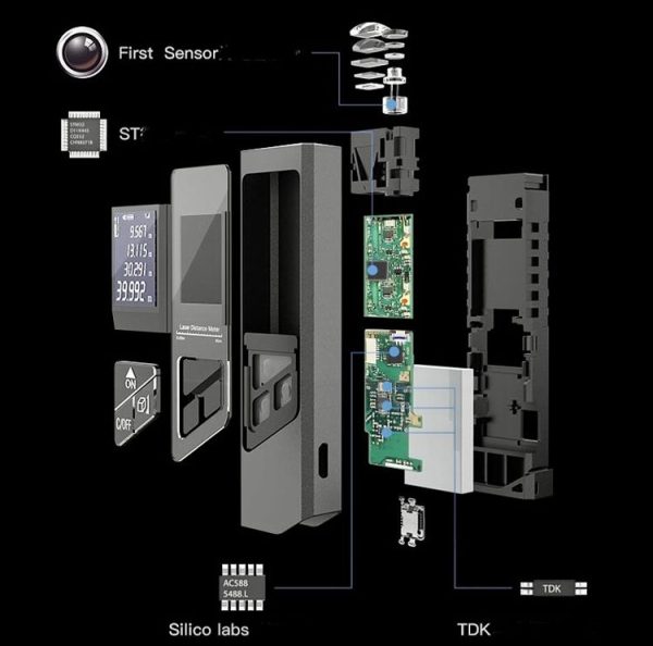 M3 Digital Display Laser Rangefinder Infrared Level - Image 7