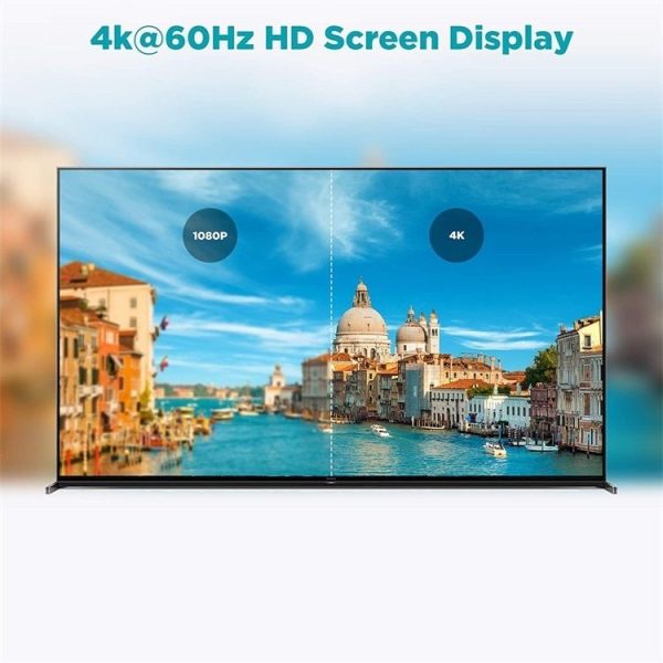 QGeeM QG-AV16 HD TV Blu-Ray Projection HDMI TV Cable Supports 4K, Length: 1.83 m - Image 6