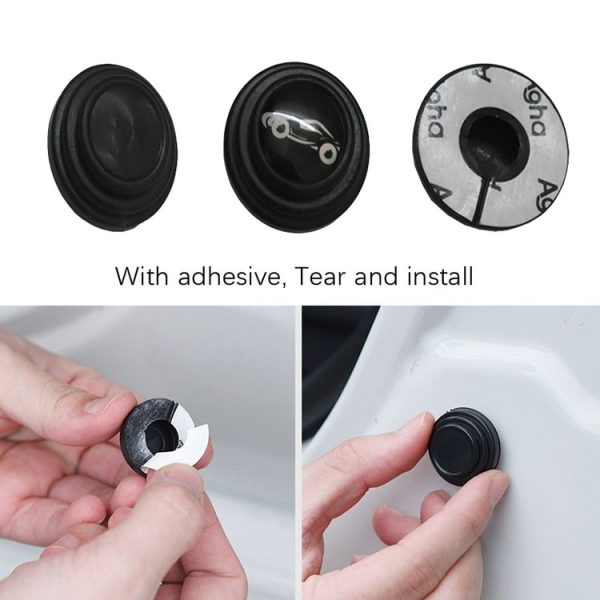 Car Door Anti-Collision Shock Pad, Color: Black Unmarked - Image 6