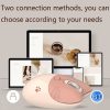 M3 3 Keys Cute Silent Laptop Wireless Mouse, Spec: Wireless Version (Vitality Pink) - Image 6