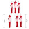 3 PCS / Set Golf Wooden Club Knitted Cover (Black) - Image 3