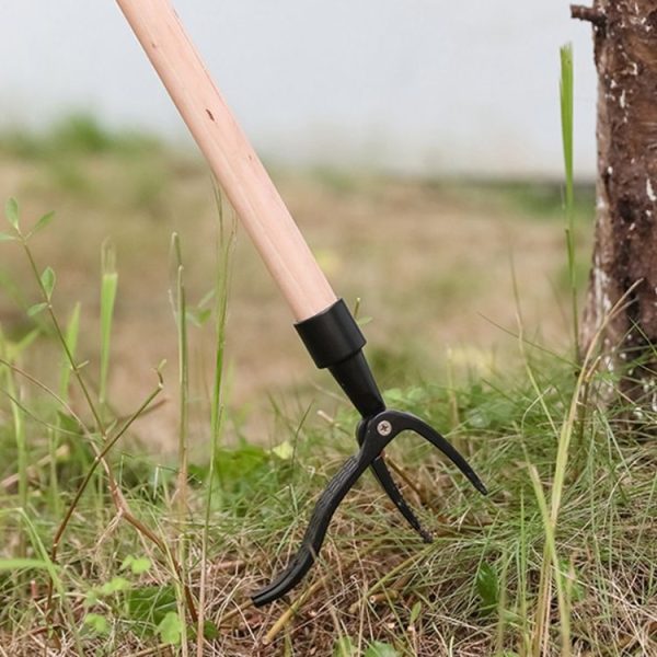 Manual Vertical Foot Weeding Tool With Barbs - Image 2