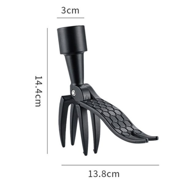 Manual Vertical Foot Weeding Tool With Barbs - Image 3