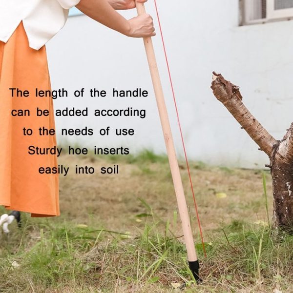 Manual Vertical Foot Weeding Tool With Barbs - Image 5