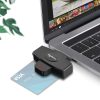 Rocketek CSCR3 Smart CAC Card Reader Type-c Bank Tax Declaration SIM Card / IC Card ID Card Reader (Black) - Image 6