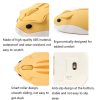 3 Keys 2.4G Wireless Hamster Shape Mouse (Yellow) - Image 6