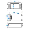 Peacefair English Version Multifunctional AC Digital Display Power Monitor, Specification: 10A - Image 3