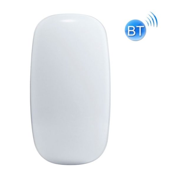 E9 1200 DPI Ultra Thin Touch Bluetooth Mouse, Style: Charging (White)