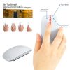 E9 1200 DPI Ultra Thin Touch Bluetooth Mouse, Style: Charging (Black) - Image 5