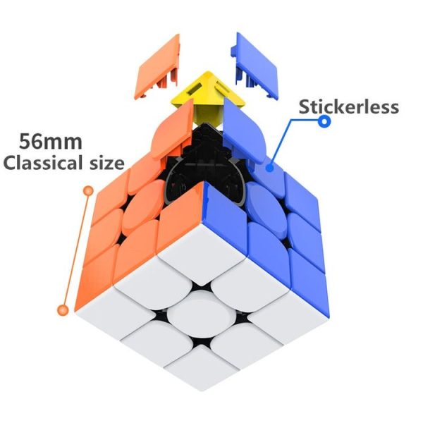 GAN356RS Competition Color Racing Third-order Magic Cube - Image 3