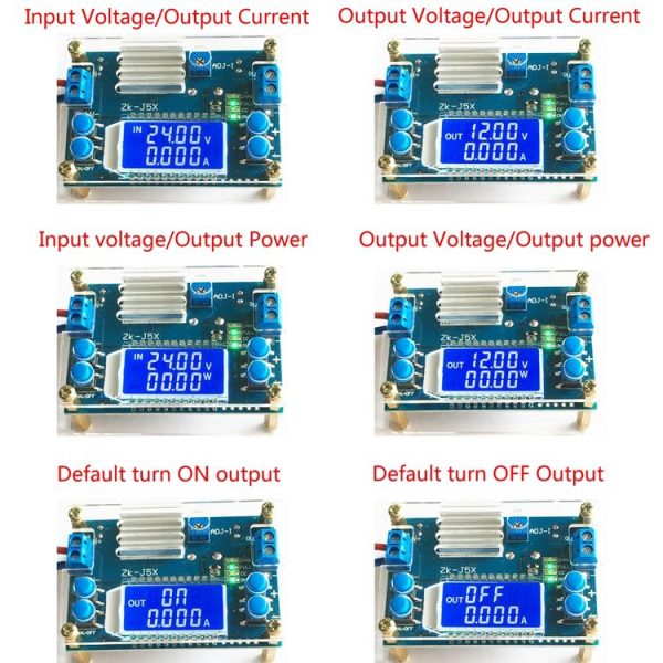 Adjustable Constant Voltage Constant Current Liquid Crystal LCD Multi-Display (PCB) - Image 7