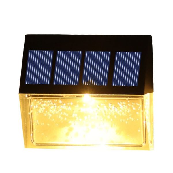 Solar Outdoor Garden Butterfly Light and Shadow LED Wall Light (SL-601 PE Bag) - Image 2