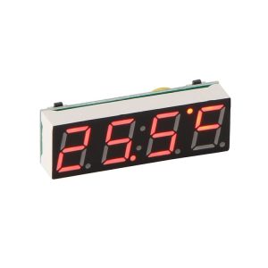 High-Precision RX8025T Digital Clock Module LED Digital Tube Electronic Clock (Red)