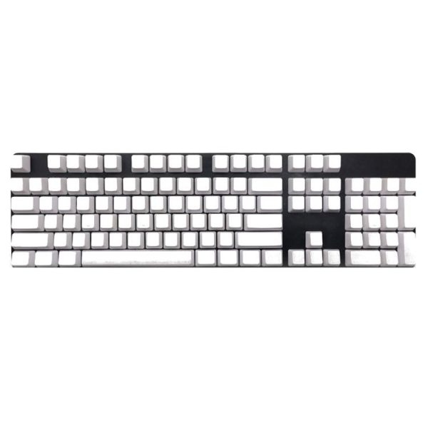 Mechanical Keyboard Laser PBT Keycap White No Words