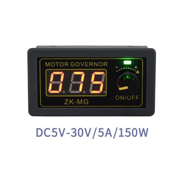 ZK-MG 5-30V High Power PWM DC Motor Governor Digital Display Encoder - Image 6