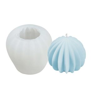 Scented Candle Silicone Mold DIY Handmade Soap Mold, Specification: Sector