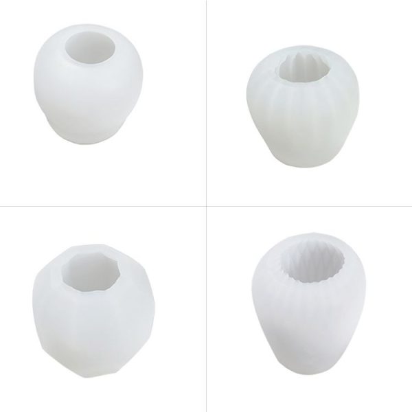 Scented Candle Silicone Mold DIY Handmade Soap Mold, Specification: Multi-star - Image 3