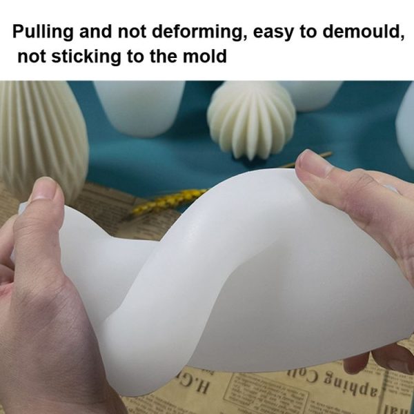 Scented Candle Silicone Mold DIY Handmade Soap Mold, Specification: Multi-star - Image 4