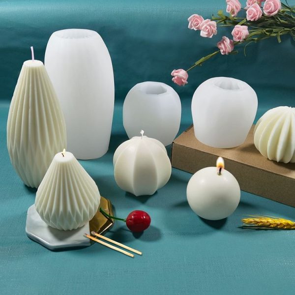 Scented Candle Silicone Mold DIY Handmade Soap Mold, Specification: Multi-star - Image 5