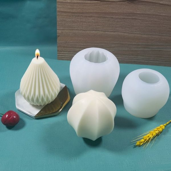 Scented Candle Silicone Mold DIY Handmade Soap Mold, Specification: Multi-star - Image 7