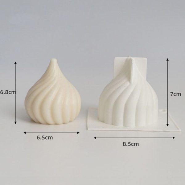 Large Onion Head Shape DIY Candle Mold - Image 3