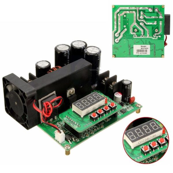 High Power DC-DC Adjustable Boost Module Digital Boost Circuit Board - Image 6