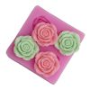 Flower Silicone Mould Handmade Soap Fondant Cake Decoration - Image 4
