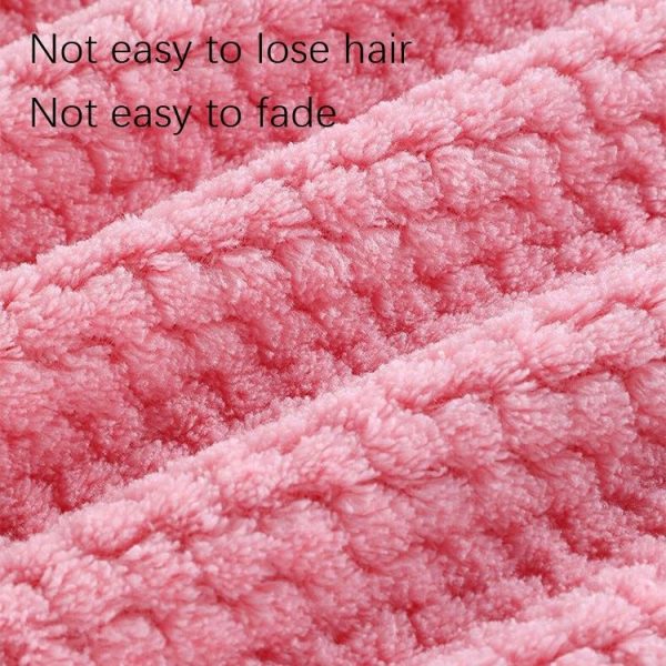 4pcs Hand Towel Hangable Dishcloth Kitchen Rag Non-Stick Oil Absorbent Towel (Color Random Delivery) - Image 4