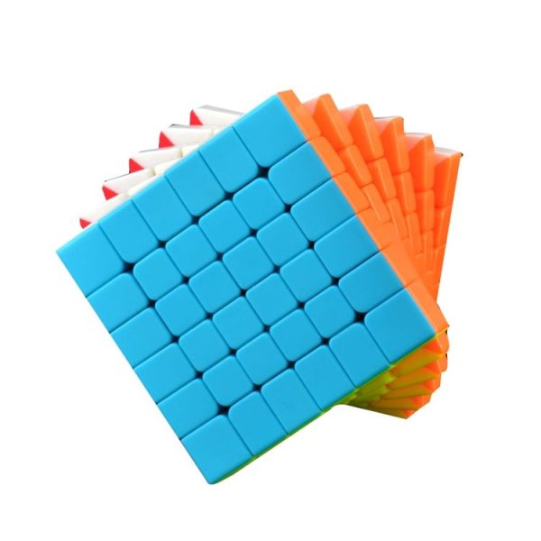 Qiyi Six Level Intelligence Smooth Puzzle Advanced Magic Cube (Colorful)