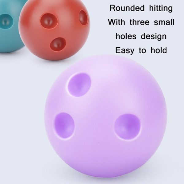 3 Sets Children Sports Recreation Plastic Bowling Toy Set, Size: 15cm - Image 3