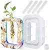 DIY Vase Epoxy Mould Simple Vase Make Tool, Specification: Rectangle