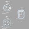 DIY Vase Epoxy Mould Simple Vase Make Tool, Specification: Rectangle - Image 2