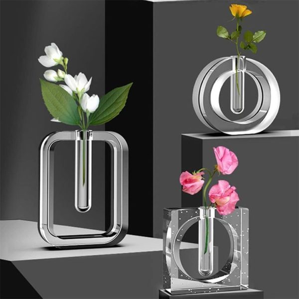 DIY Vase Epoxy Mould Simple Vase Make Tool, Specification: Rectangle - Image 6